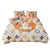 Brushed Cotton 4-In-1 Bedding Set Rabbit Twin Size Duvet Cover Bed Sheet Bedding Set