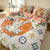 Brushed Cotton 4-In-1 Bedding Set Rabbit Twin Size Duvet Cover Bed Sheet Bedding Set