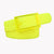 Plastic Belt with Plastic Buckle,Fashion 15 Solid Color Silicone Ladies Belt with Nice Smell