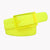 Plastic Belt with Plastic Buckle,Fashion 15 Solid Color Silicone Ladies Belt with Nice Smell