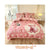 Brushed Cotton 4-In-1 Bedding Set Rabbit Twin Size Duvet Cover Bed Sheet Bedding Set