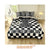 Brushed Cotton 4-In-1 Bedding Set Blue King Size Duvet Cover Bed Sheet Bedding Set