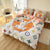 Brushed Cotton 4-In-1 Bedding Set Rabbit Twin Size Duvet Cover Bed Sheet Bedding Set