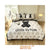 Brushed Cotton 4-In-1 Bedding Set Rabbit Twin Size Duvet Cover Bed Sheet Bedding Set