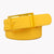 Plastic Belt with Plastic Buckle,Fashion 15 Solid Color Silicone Ladies Belt with Nice Smell