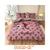 Brushed Cotton 4-In-1 Bedding Set Grid Twin Size Duvet Cover Bed Sheet Bedding Set