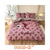 Brushed Cotton 4-In-1 Bedding Set Grid Twin Size Duvet Cover Bed Sheet Bedding Set