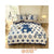 Brushed Cotton 4-In-1 Bedding Set Orange King Size Duvet Cover Bed Sheet Bedding Set