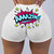 New Summer Biker  Yoga Jersey Basketball Shorts Plus Size Women Snack Candy Cartoon Shorts Custom Booti Shorts