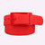 Plastic Belt with Plastic Buckle,Fashion 15 Solid Color Silicone Ladies Belt with Nice Smell