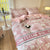 Brushed Cotton 4-In-1 Bedding Set Light Pink Twin Size Duvet Cover Bed Sheet Bedding Set