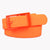 Plastic Belt with Plastic Buckle,Fashion 15 Solid Color Silicone Ladies Belt with Nice Smell