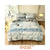 Brushed Cotton 4-In-1 Bedding Set White King Size Duvet Cover Bed Sheet Bedding Set