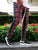 High Quality Men's  Korean Version Checked Fashion Patchwork Color Matching Small Legs Trouser Slim Casual Sports Pencil Pants