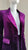 High Street Autumn New Purple Sexy Full Sleeves 2 Pieces Set Elegant Women Celebrity Party Fashion Wear