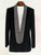 High Street neueste Modedesigner Jacke Damen stilvolle rücken freie Diamanten Perlen Schal kragen langen Blazer