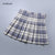 High Waist Chic Women Pleated Skirt Preppy Style Female Mini Skirts Summer Harajuku Ladies Plaid Skirts Casual A-line Skirt