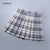 High Waist Chic Women Pleated Skirt Preppy Style Female Mini Skirts Summer Harajuku Ladies Plaid Skirts Casual A-line Skirt