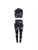 LW 2 Two Piece Pants Set Crop Top Mixed Letter Print High Stretchy Sleeveless Streetwear Female Sexy Fashion Outfits