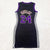 Ladies Outdoor Leisure Girlish Basketball T-Shirt Dress Summer Letter Stripe Printed Sleeveless O-Neck Slim Dress