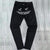 Man Rhinestone Hole Denim Pencil Pants Mens Stretchy Black Jeans Skinny Slim Fit Hot Drill Punk Pantalones Hombre Biker Trousers