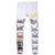 Men’s High Quality Prints Jeans,Slim-fit Stretch Denim Pants,Classic Black Jeans&amp;White Jeans,Casual Street Fashion Jeans;