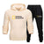National Geographic-Men's Sweatshirt And Pants Suit, Casual Sportswear, Hoodie, New Autumn And Winter Collection, 2 Piece Set