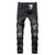 New Biker Jeans Men 2020 Autumn Casual Washed Cotton Fold Skinny Ripped Jeans Hip Hop Elasticity Slim Denim Jeans Pants Home