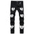 New Men&#39;s Casual Digital Printed Black Jeans 2022 Slim Stretch Pencil Pants Mid-Rise Hip Hop Street Wear