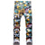 New Summer 2022 Men&#39;s Street Jeans Digital Print Cotton Mid-Waisted Casual Trousers Slim Stretch Pencil Pants