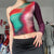 Multicolor Printing Pullover Sleeveless Tank Top