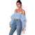 Long Sleeved Crop Top Slim Fit