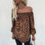 Leopard Chiffon Shirt