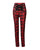 Plaid Print High Waist Butt Lift Skinny Pants Women Fashion Casual Spring Summer Ankle Length Pants Legging