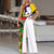 Retro Pattern Abstract Face Printed Women Jumpsuits Spring One Shoulder Patchwork Romper Summer Wide Leg Pants Office Overalls| |