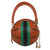 Retro Women Graffiti Bags Basketball Messenger Casual PU Chain Samll Coin Purse Women's Fashion Leather Handbags