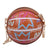 Retro Women Graffiti Bags Basketball Messenger Casual PU Chain Samll Coin Purse Women's Fashion Leather Handbags