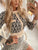 Sets Outifits 2023 New Geometric Pattern Long Sleeve Knit Top &amp; Skirt Set of Two Fashion Pieces for Women Elegant Female