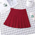 Summer Skirt High Waist Women Pleated Skirts Fashion Slim Waist Women Sweet Girls Dance Skirt Plaid Casual Ladies Short Skirts