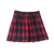 Summer Skirt High Waist Women Pleated Skirts Fashion Slim Waist Women Sweet Girls Dance Skirt Plaid Casual Ladies Short Skirts