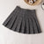 Summer Skirt High Waist Women Pleated Skirts Fashion Slim Waist Women Sweet Girls Dance Skirt Plaid Casual Ladies Short Skirts