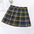 Summer Skirt High Waist Women Pleated Skirts Fashion Slim Waist Women Sweet Girls Dance Skirt Plaid Casual Ladies Short Skirts