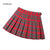 Summer Women Pleated Skirts High Waist Female Mini Skirt Harajuku Preppy Style Ladies Plaid Skirts Sweet Girls Dance Mini Skirt