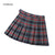 Summer Women Pleated Skirts High Waist Female Mini Skirt Harajuku Preppy Style Ladies Plaid Skirts Sweet Girls Dance Mini Skirt