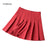 Summer Women Pleated Skirts High Waist Female Mini Skirt Harajuku Preppy Style Ladies Plaid Skirts Sweet Girls Dance Mini Skirt