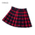 Summer Women Pleated Skirts High Waist Female Mini Skirt Harajuku Preppy Style Ladies Plaid Skirts Sweet Girls Dance Mini Skirt