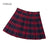 Summer Women Pleated Skirts High Waist Female Mini Skirt Harajuku Preppy Style Ladies Plaid Skirts Sweet Girls Dance Mini Skirt