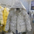 UMI MAO New European Station Printing Reflective Korean Women's Short Loose Hooded Luminous White Duck Down Jacket Tide