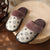 Waterproof Leather Slippers Men Indoor Shoes Home Slippers Soft Bottom Footwear Non-Slip Winter Warm Plush Cotton Women Slippers