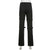 WeiYao Eyelet Buckle Black Punk Goth Jean Fashion Woman Techwear Dark Academic Print E Girl Cargo Pants Low Waist Denim Trousers